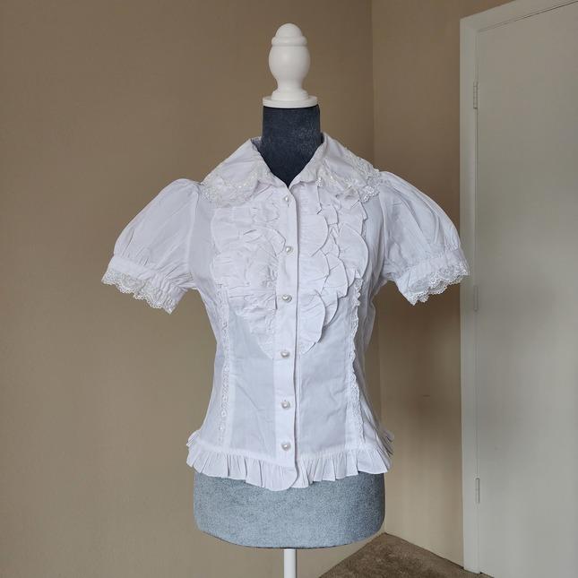 Bodyline White Blouse