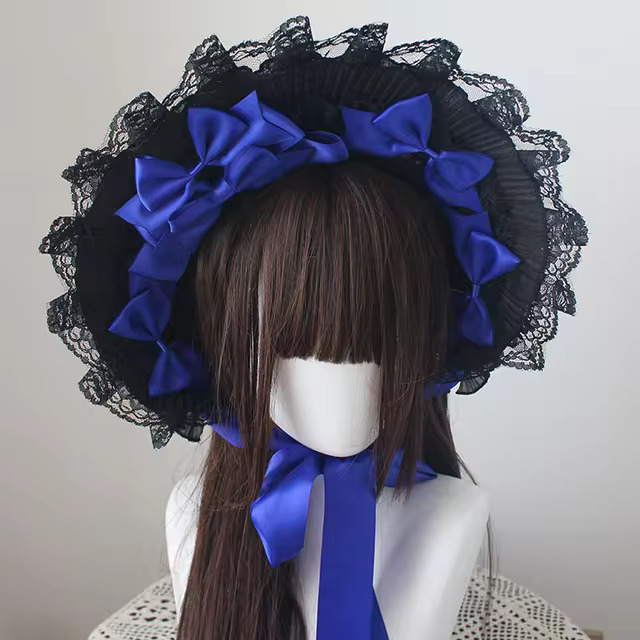 Deer Girl Gothic Lolita Handmade Bonnet