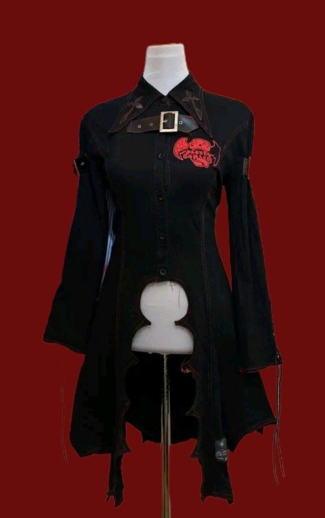 KERA SHOP Gothic Shirt Dress