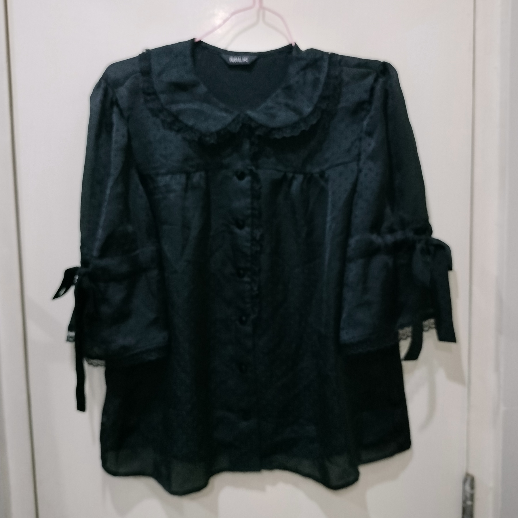 MILK Black Blouse