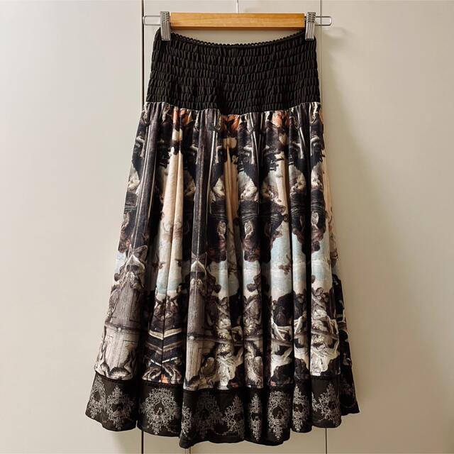Ozz Angelo Angel Painting 2-Way Skirt