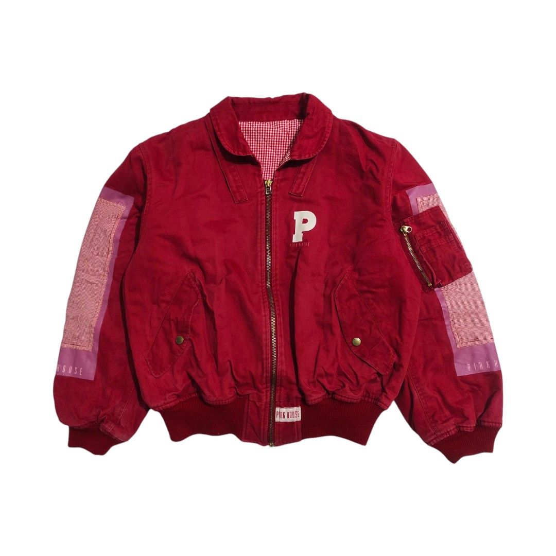 Pink House Patchwork Blouson