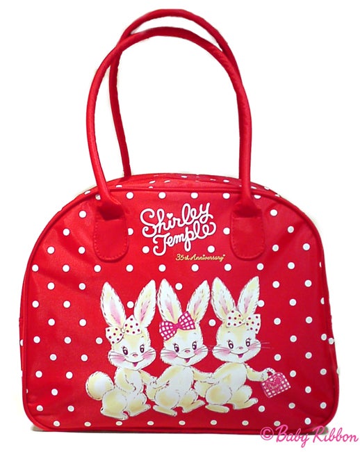 Shirley Temple Anniversary Bunny Boston Bag