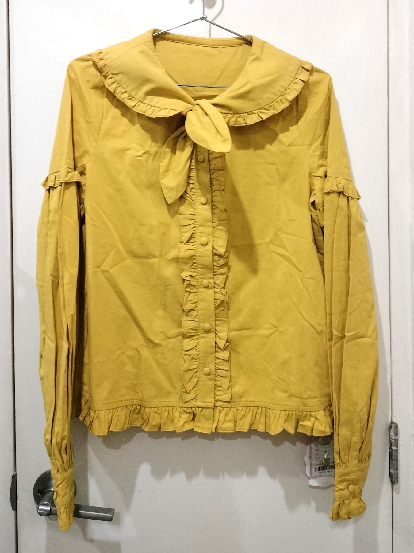 To Alice Yellow Blouse