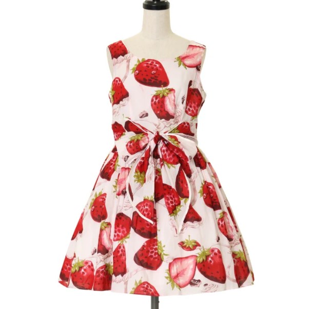 Whipped Berry Normal Waist JSK